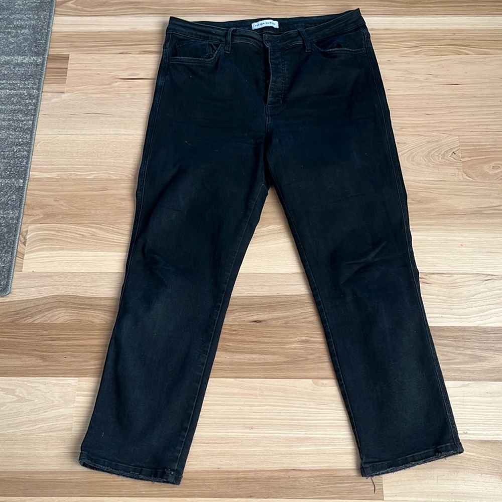 High Rise Flying Monkey straight jeans size 32